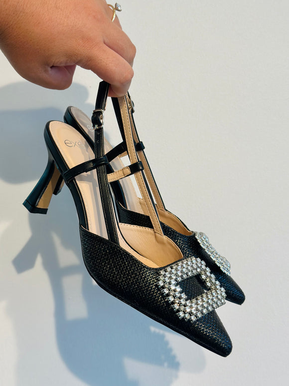 Naomi Black Heel