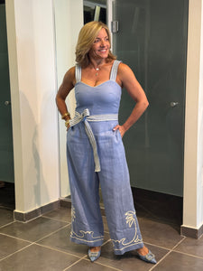 Powder Blue Jumpsuit