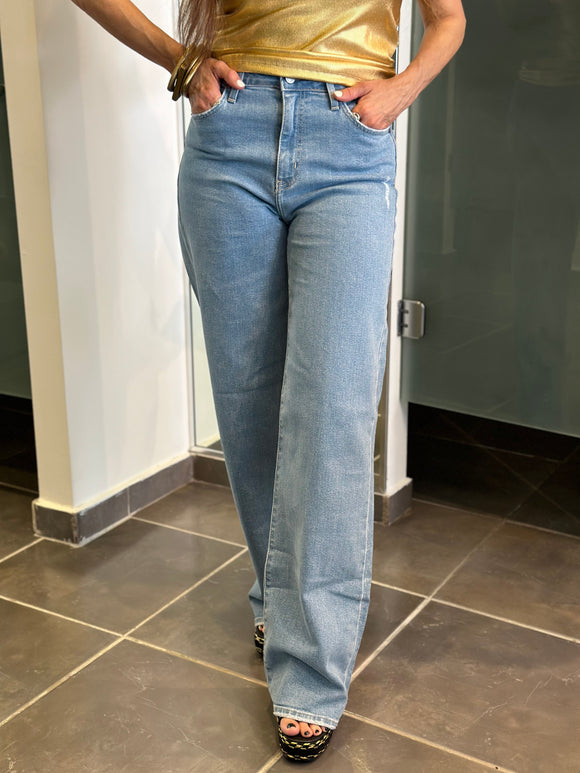 Longer Wide Leg Jean