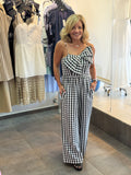 Gingham Jumpsuit