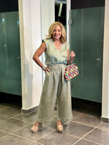 Sage Linen Set