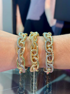 Cable Link Bracelet